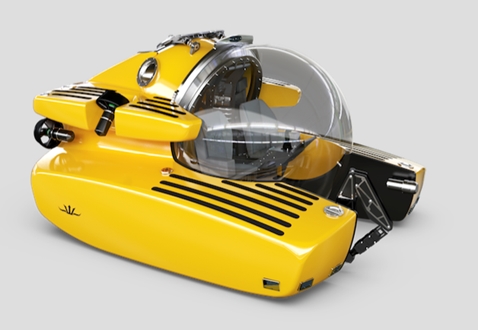 Image forLAUNCH OF THE WORLD'S DEEPEST DIVING COMPACT SUPERYACHT SUBMERSIBLE 500M...